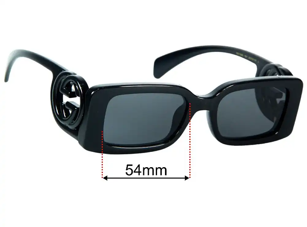 パーツ Gg Gucci GG1325S 54mm Replacement Lenses by Sunglass Fix™